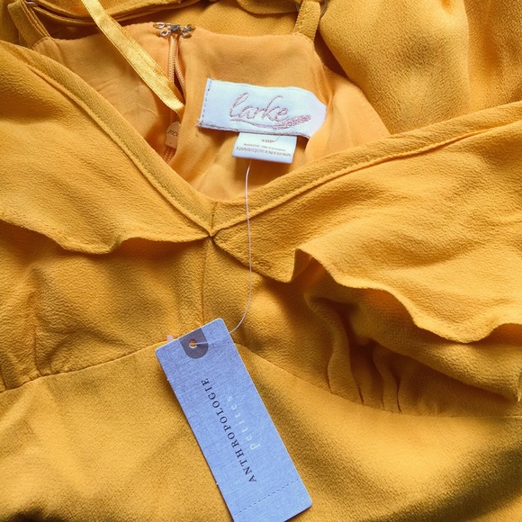 Anthropologie BELLE RUFFLED MAXI DRESS new - Picture 4 of 6